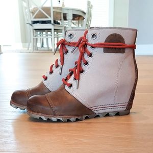 SOREL Wedge Booties